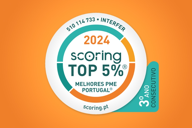 Interfer no TOP 5% das PME pelo terceiro ano consecutivo